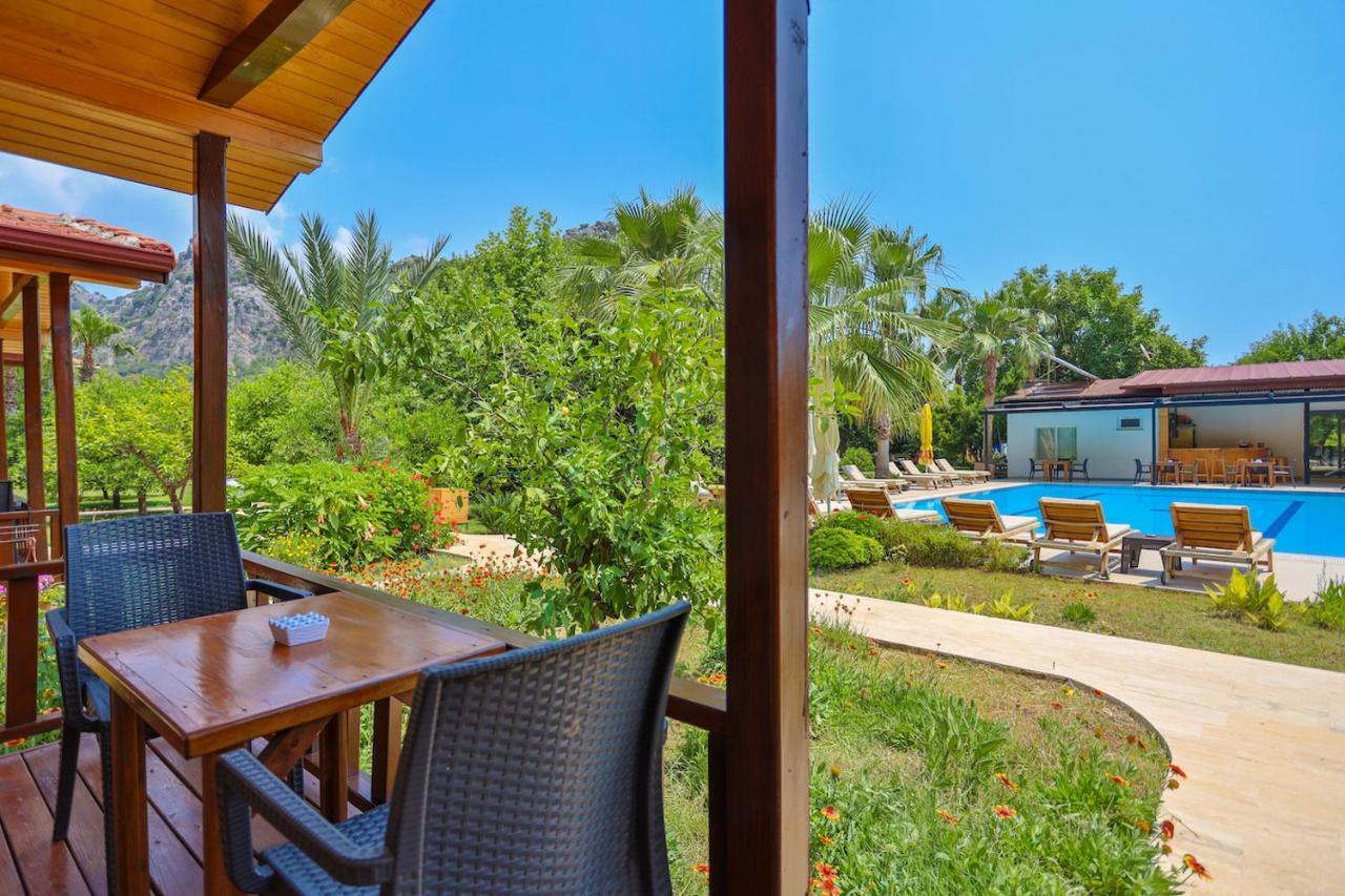 Dolunay Apart Hotel Чирали Экстерьер фото