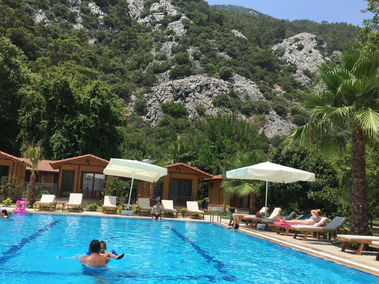 Dolunay Apart Hotel Чирали Экстерьер фото