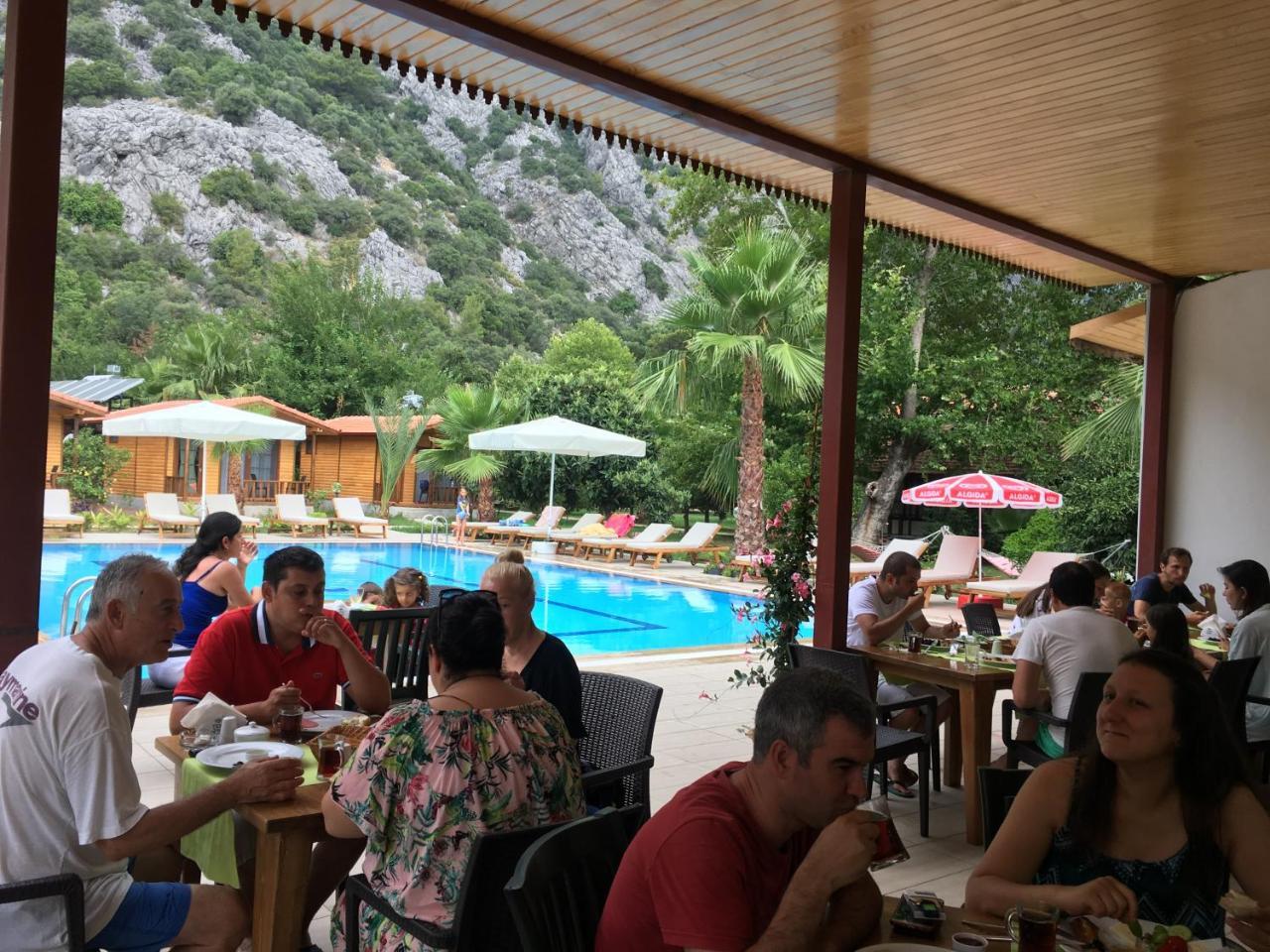 Dolunay Apart Hotel Чирали Экстерьер фото