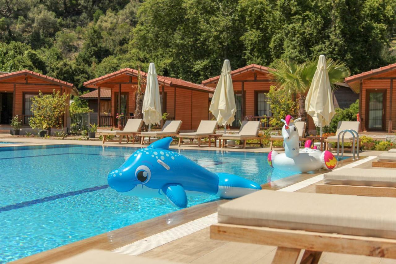 Dolunay Apart Hotel Чирали Экстерьер фото
