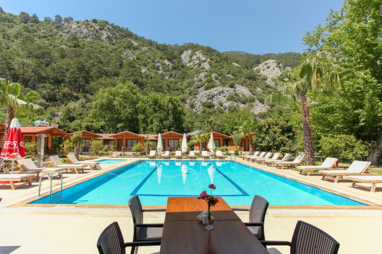 Dolunay Apart Hotel Чирали Экстерьер фото